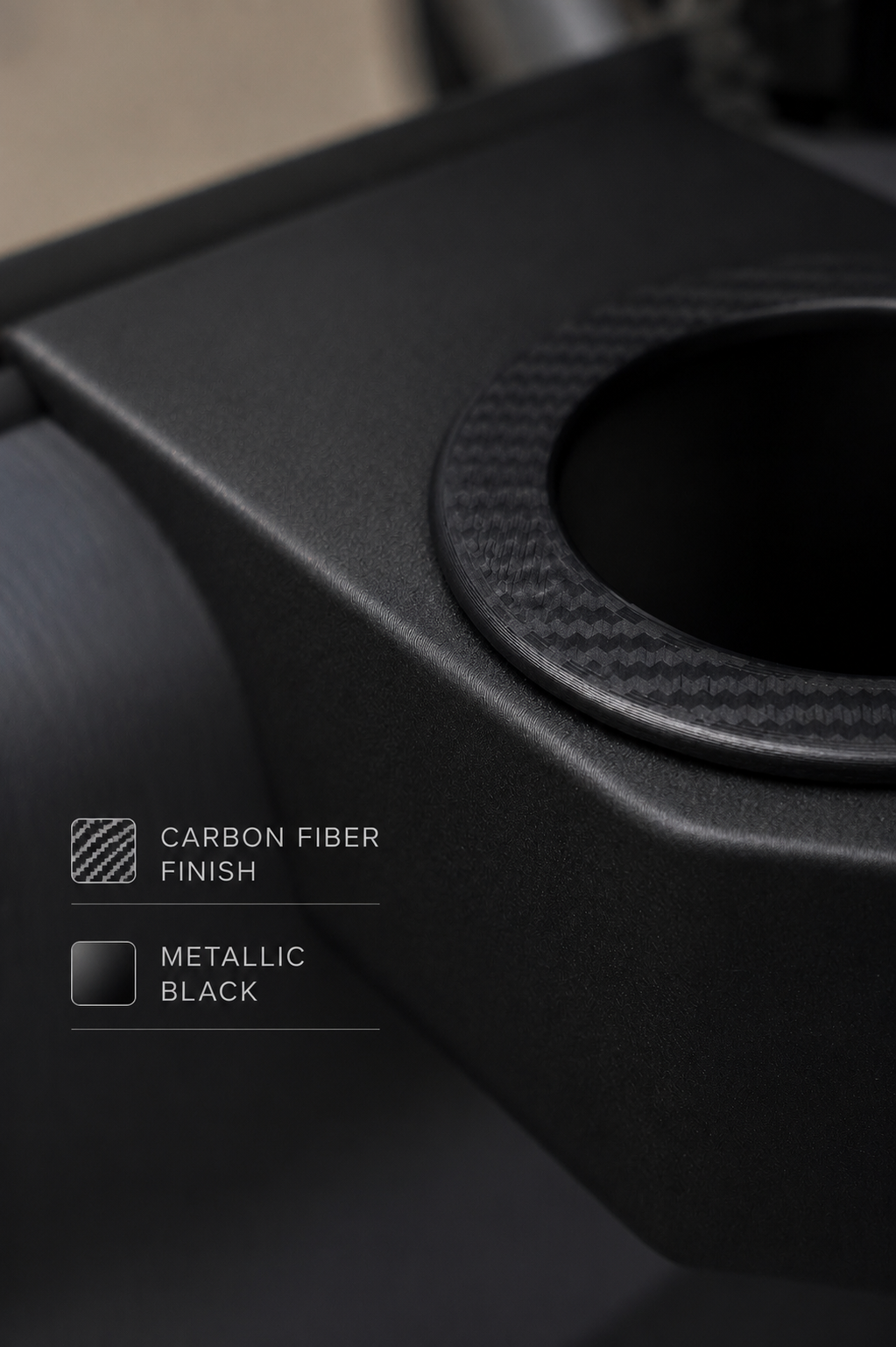 Door mounted Cupholder