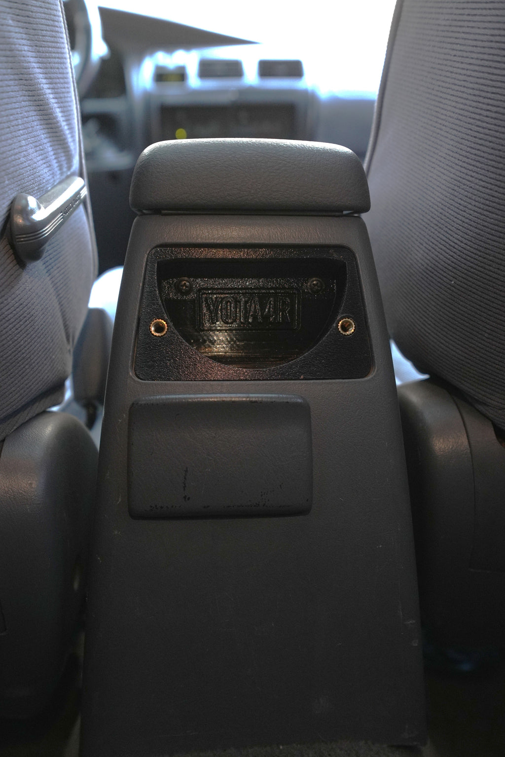 Rear Modular Faceplate for Mounting Phone/Tablet